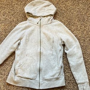 Lululemon full zip scuba hoodie